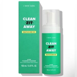 I Dew Care Clean Zit Away Acne Foaming Cleanser With Salicylic Acid New In Box